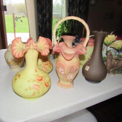 Fenton glassware