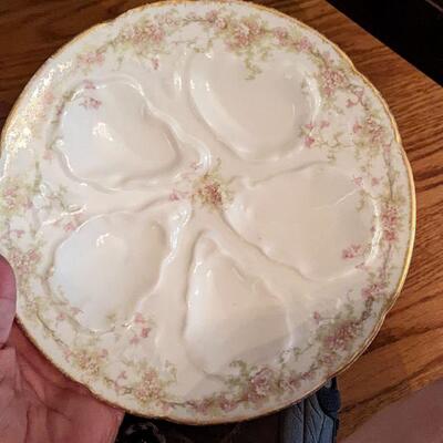 Havilland Limoges Oyster Plates set of 4