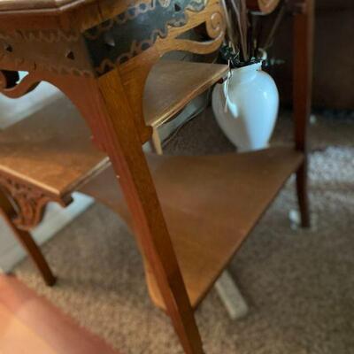 Retro Ebonized table 