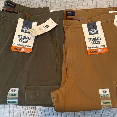 New Cargo Docker Pants Menâ€™s 34x32