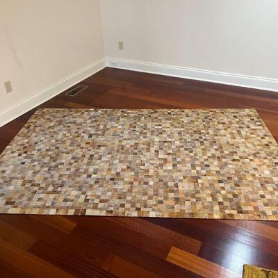 Leather carpet 5' x 8'