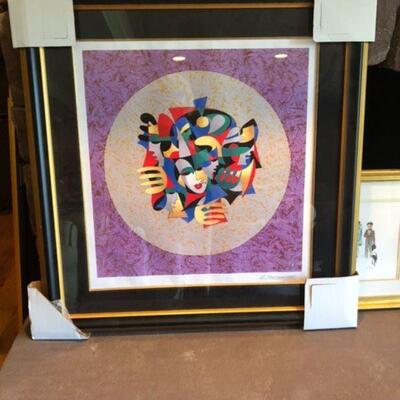 Krasaysvery signed litho
