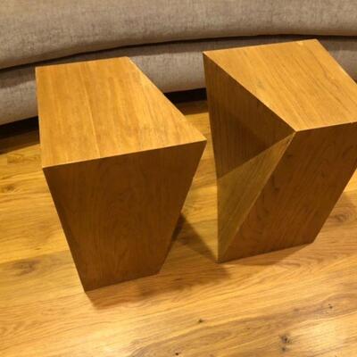 West Elm Geometric tables