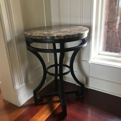 marble top table