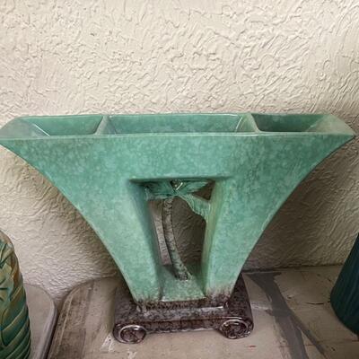 Roseville Art Deco Atwood Palm Tree Vase