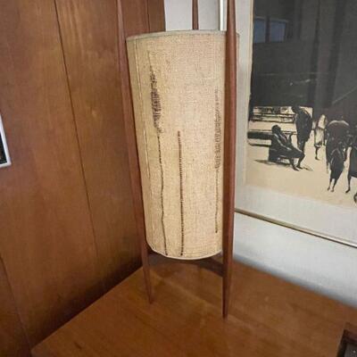 MCM parchment shade table lamp
$215