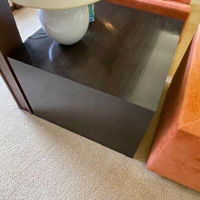 large square end table 
$90