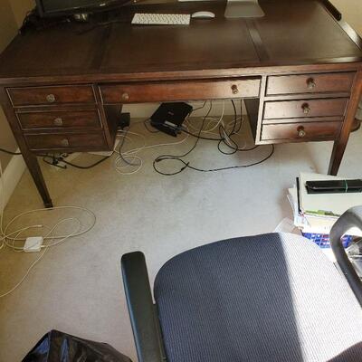 walnut desk