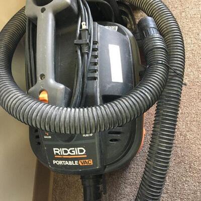 Ridgid Portable Vac