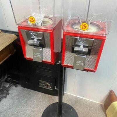 Side By Side Northwestern Candy Machine