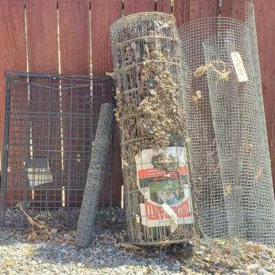 #1904 â€¢ Chicken Coops Wire, Kennel, And More