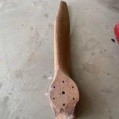 #2028 â€¢ Wooden Propeller Blade  
