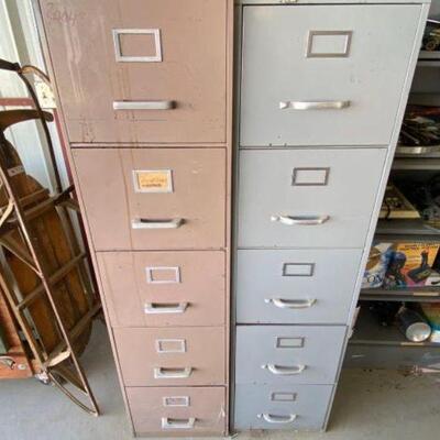 #2004 â€¢ Filing Cabinets With Auto Parts