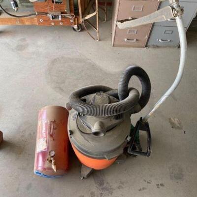#2026 â€¢ Weed Eater, Shop Vac, And Air Compressor

