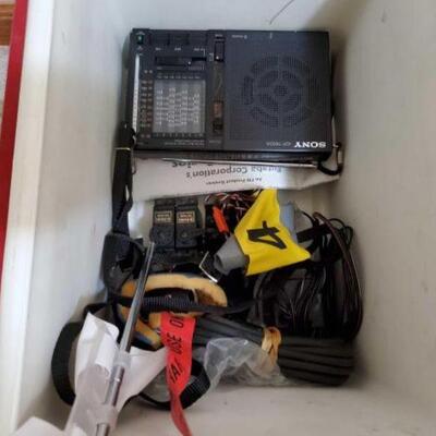 #1512 â€¢ 2 Model Airplanes, Tool Box, Tools, Heat Gun and More