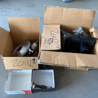 #2042 â€¢ Aircraft Break Parts, Engine Air Filter, And More