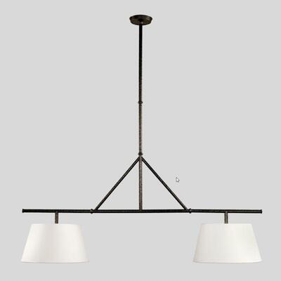 VAUGHAN BRONZE FIXTURE | "Lancaster" kitchen downlight, textured and stylized hammered bronze in the style of Diego Giacometti,...