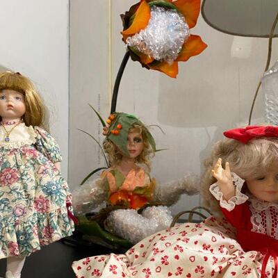 Dolls and Fai9ry Lamp