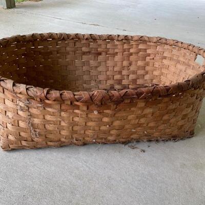 Split oak basket