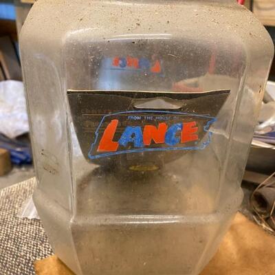 Vintage Lance cookie jar
