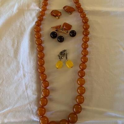 Baltic amber jewelry