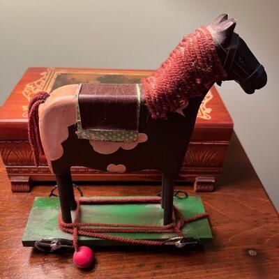 antique pull toy