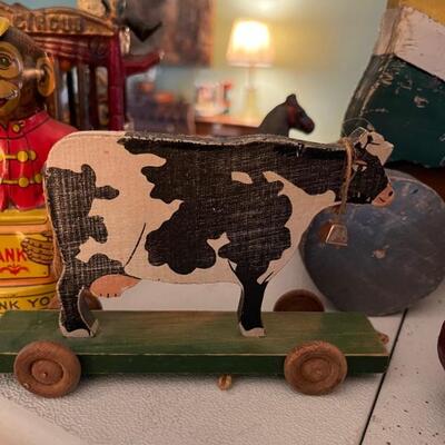 antique pull toy