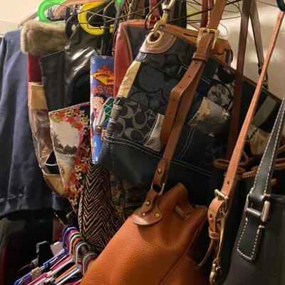 Test hat is a COACH purse