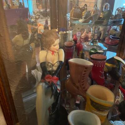 Miniature shoe collection 