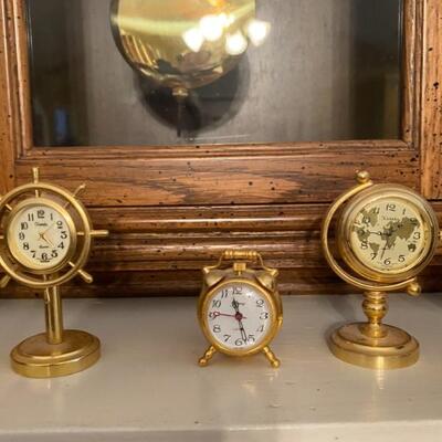 Miniature clock collection 