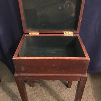 Box on legs $65
13 X 9 1/2 X 20 !/2"