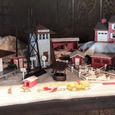 Plasticville set