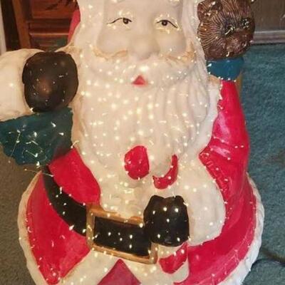 Fiber Optic Santa