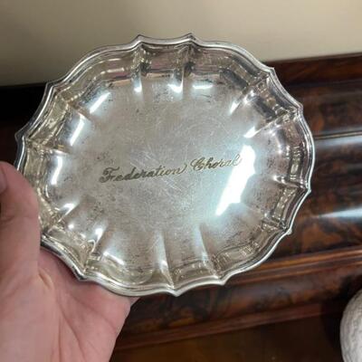 Federation Choral silver platter