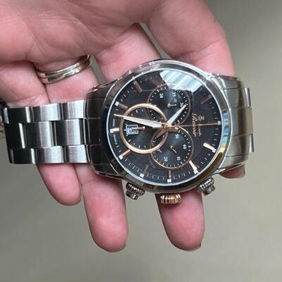 Alexander Renoir stainless mens watch