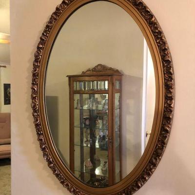 Oval Wall Mirror