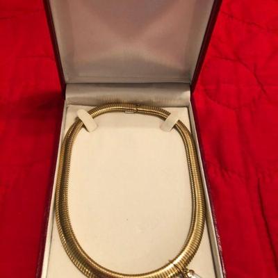 18K gold choker