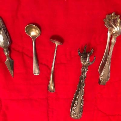 Sterling serving pieces