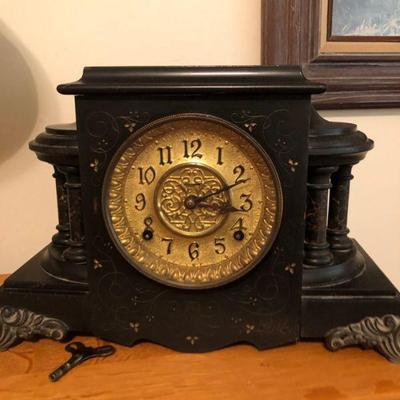 Mantle Clock with Key