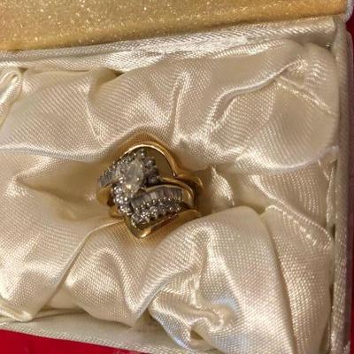 Marquise Diamond Ring