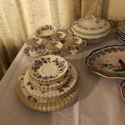 Royal Albert "Lorraine" 4 place settings