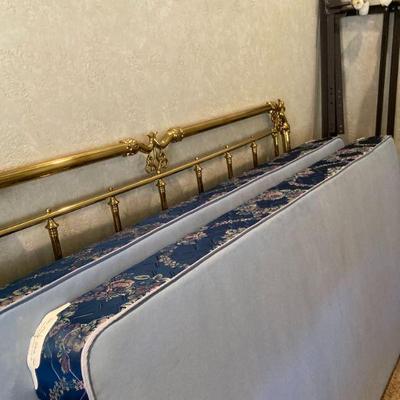 Brass bed