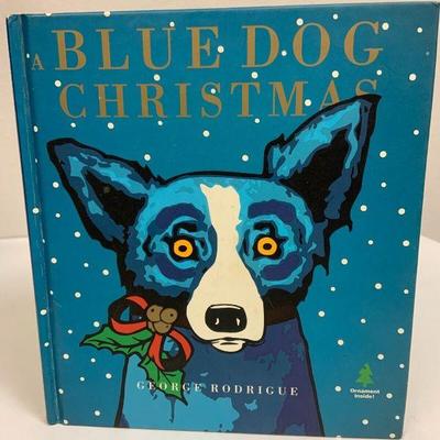https://www.ebay.com/itm/125517762170	KL4005 Autographed Blue Dog Christmas by George Rodrigue

