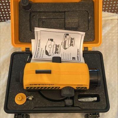 https://www.ebay.com/itm/115536312385	NW1003 SURVEY EQUIPMENT CST BERGER WITH STAND, CASE AND LEVEL ROD
