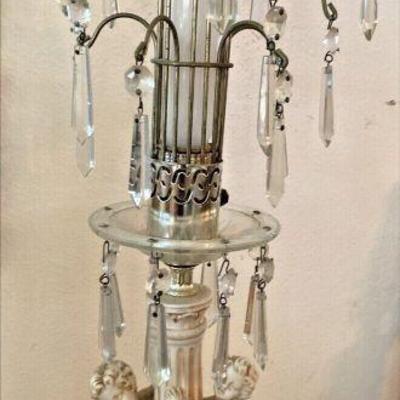 https://www.ebay.com/itm/125528293596	NW1021 PAIR OF CHERUB CRYSTAL DROP FOUNTAIN LAMPS 
