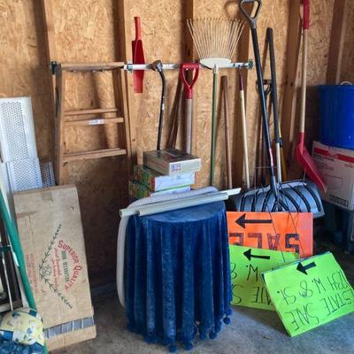 and then the garage
