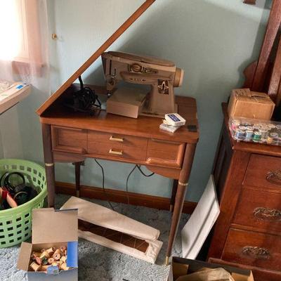 vintage Singer sewing machine