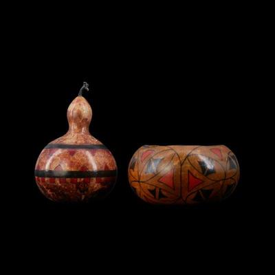 Handmade gourd art