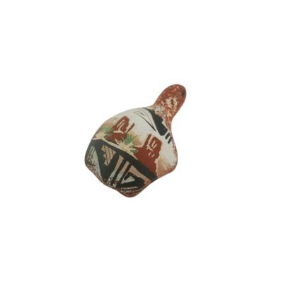 Signed Navajo etched and carved turtle