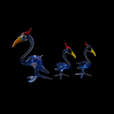 Murano Style glass figurines